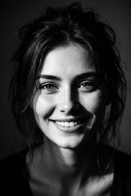 Intense Monochrome Portrait